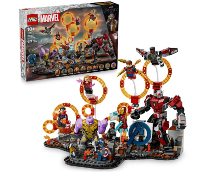 Klocki LEGO® LEGO Marvel 76323 Avengers: Koniec gry — ostateczna bitwa